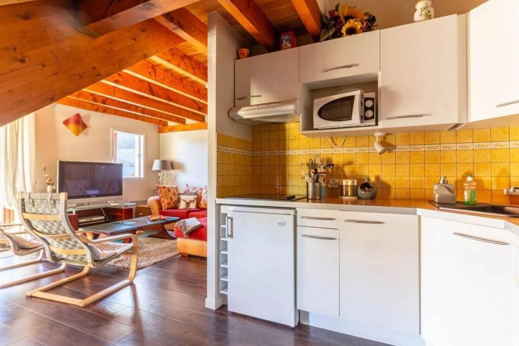 Appartement Style Chalet A Saint Lary Soulan. Екстер'єр фото